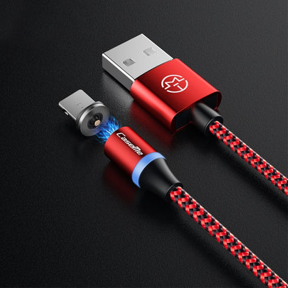 CaseMe Series 2 USB to 8 Pin Magnetic Charging Cable, Length: 1m (Red) - Charging Cable & Head by CaseMe | Online Shopping UK | buy2fix