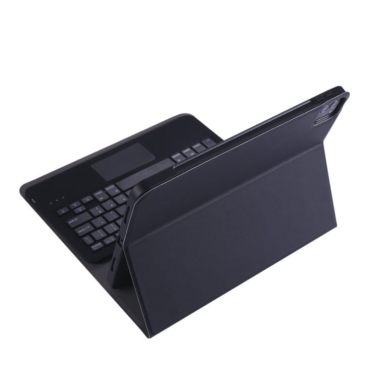 A11B-A Ultra-thin ABS Detachable Bluetooth Keyboard Tablet Case with Touchpad & Pen Slot & Holder for iPad Pro 11 inch 2021 (Black) - For iPad Pro by buy2fix | Online Shopping UK | buy2fix
