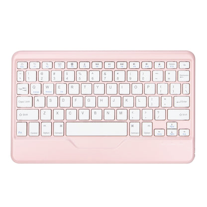 Z11B Pen Slot Bluetooth Keyboard Leather Tablet Case For iPad Pro 11 2021/2020/2018 (Pink) - For iPad Pro by buy2fix | Online Shopping UK | buy2fix