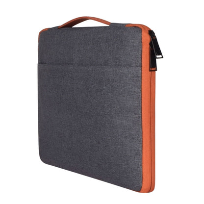 11.6 inch Fashion Casual Polyester + Nylon Laptop Handbag Briefcase Notebook Cover Case, For Macbook, Samsung, Lenovo, Xiaomi, Sony, DELL, CHUWI, ASUS, HP(Grey) - Other by buy2fix | Online Shopping UK | buy2fix