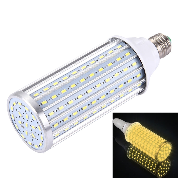 60W Aluminum Corn Light Bulb, E27 5200LM 160 LED SMD 5730, AC 220V(Warm White) - LED Blubs & Tubes by buy2fix | Online Shopping UK | buy2fix