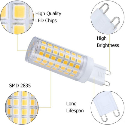 G9 102 LEDs SMD 2835 2800-3200K LED Corn Light, AC 220V (Warm White) - LED Blubs & Tubes by buy2fix | Online Shopping UK | buy2fix