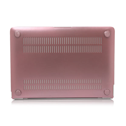 Laptop Metal Style Protective Case for MacBook Air 13.3 inch A1932 (2018) & A2179 (2020)(Rose Gold) - MacBook Air Cases by buy2fix | Online Shopping UK | buy2fix