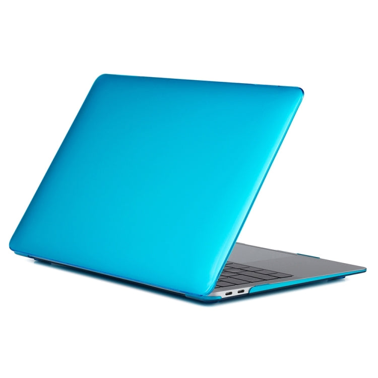 For MacBook Air 13.3 inch A1932 2018 & A2179 2020 & A2337 Laptop Crystal Style Protective Case(Lake Blue) - MacBook Air Cases by buy2fix | Online Shopping UK | buy2fix