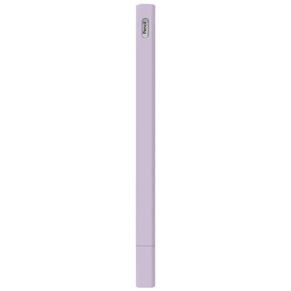 LOVE MEI For Apple Pencil 2 Triangle Shape Stylus Pen Silicone Protective Case Cover(Purple) - Pencil Accessories by LOVE MEI | Online Shopping UK | buy2fix