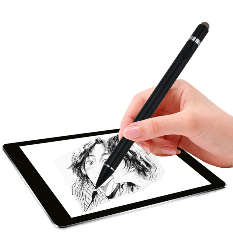 N1 1.45mm Metal Tip Capacitive Stylus Pen (Black) - Stylus Pen by buy2fix | Online Shopping UK | buy2fix
