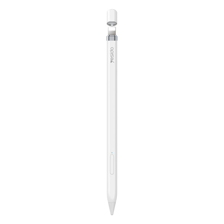 Yesido ST13 8 Pin Interface Multi-function Bluetooth Wireless Stylus Pen Capacitive Pencil for iPad (White) - Stylus Pen by Yesido | Online Shopping UK | buy2fix