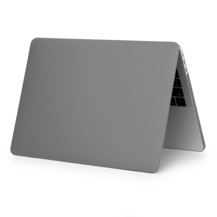 ENKAY Hat-Prince 2 in 1 Frosted Hard Shell Plastic Protective Case + US Version Ultra-thin TPU Keyboard Protector Cover for 2016 New MacBook Pro 15.4 inch with Touchbar (A1707)(Grey) - MacBook Pro Cases by ENKAY | Online Shopping UK | buy2fix