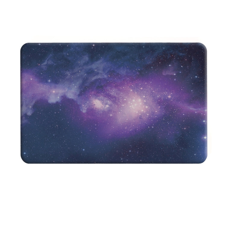 For Macbook Pro 13.3 inch Starry Sky Patterns Apple Laptop Water Decals PC Protective Case(Blue) - MacBook Pro Cases by buy2fix | Online Shopping UK | buy2fix