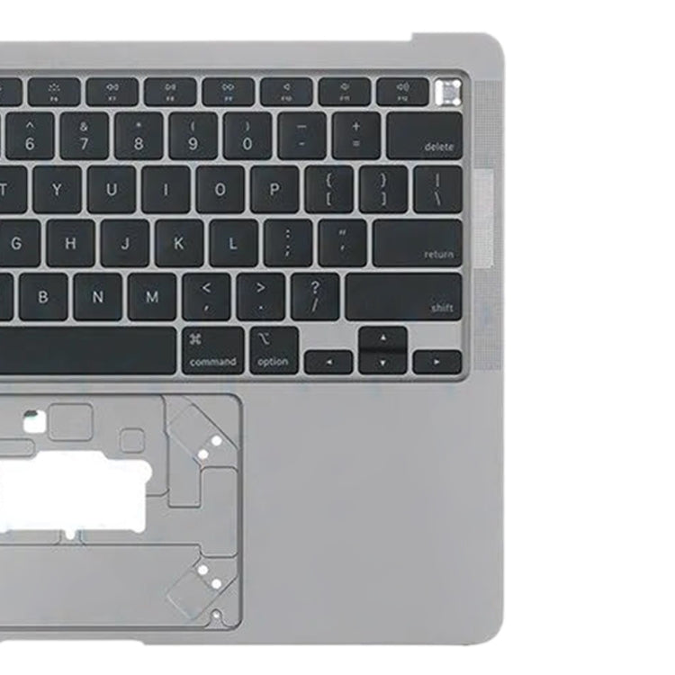 For Macbook Air 13 A2179 2020 C-side Cover + US Edition Key Board (Grey) - Bottom Cover by buy2fix | Online Shopping UK | buy2fix