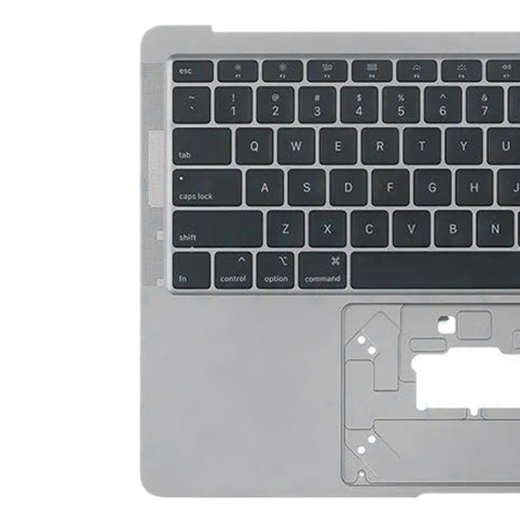 For Macbook Air 13 A2179 2020 C-side Cover + US Edition Key Board (Grey) - Bottom Cover by buy2fix | Online Shopping UK | buy2fix