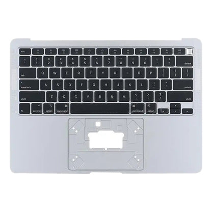 For Macbook Air 13 A2179 2020 C-side Cover + US Edition Key Board (Silver) - Bottom Cover by buy2fix | Online Shopping UK | buy2fix