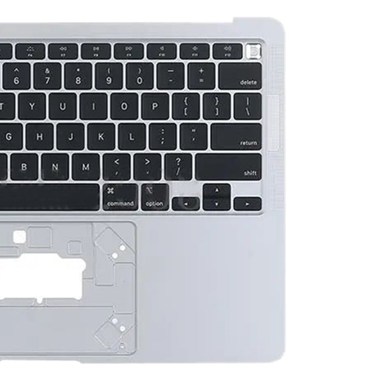 For Macbook Air 13 A2179 2020 C-side Cover + US Edition Key Board (Silver) - Bottom Cover by buy2fix | Online Shopping UK | buy2fix