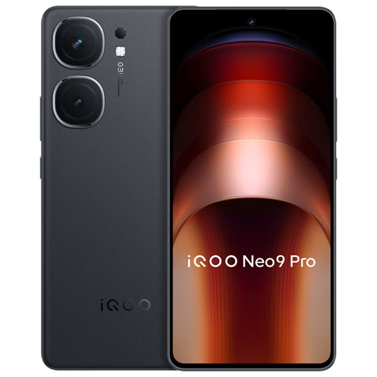 vivo iQOO Neo9 Pro, Dual Back Cameras, 12GB+256GB, Face ID / Fingerprint Identification, 6.78 inch Android 14 OriginOS 4 Dimensity 9300 Octa Core, OTG, NFC, Network: 5G, Support Google Play (Black) - vivo by vivo | Online Shopping UK | buy2fix