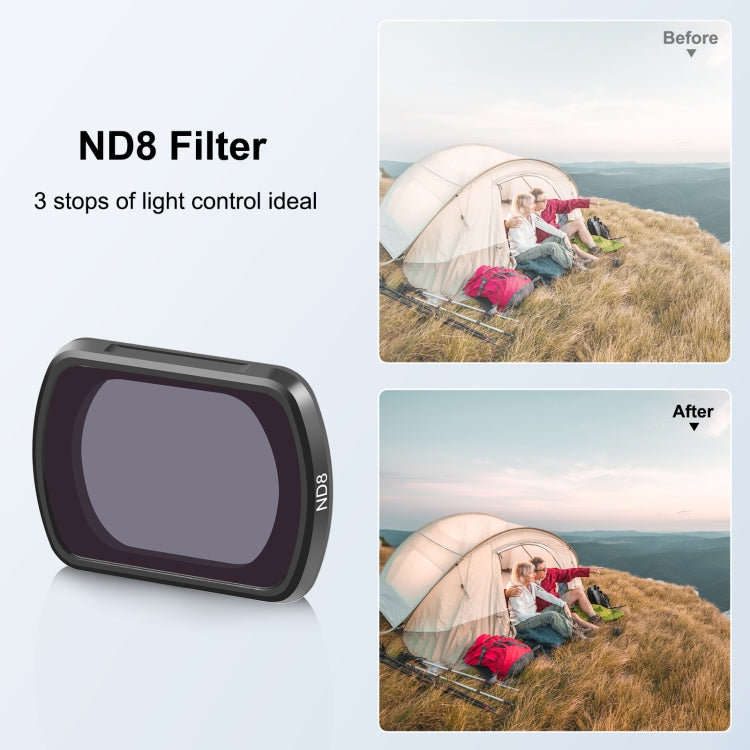 For DJI&#160;Osmo Pocket&#160;3 PULUZ Magnetic ND8 Camera Lens Filter - Lens Filter by PULUZ | Online Shopping UK | buy2fix