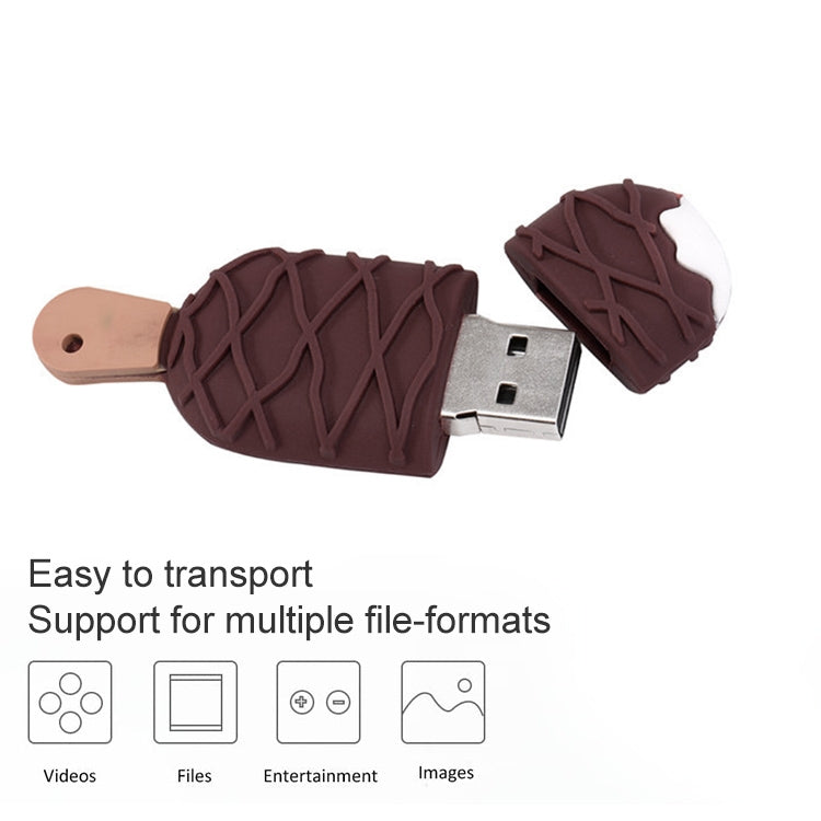 4GB Ice-cream  Style USB Flash Disk - USB Flash Drives by buy2fix | Online Shopping UK | buy2fix
