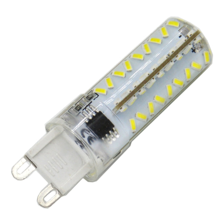 G9 5W 450LM 72 LED SMD 3014 Dimmable Silicone Corn Light Bulb, AC 220V (Natural White Light) - LED Blubs & Tubes by buy2fix | Online Shopping UK | buy2fix