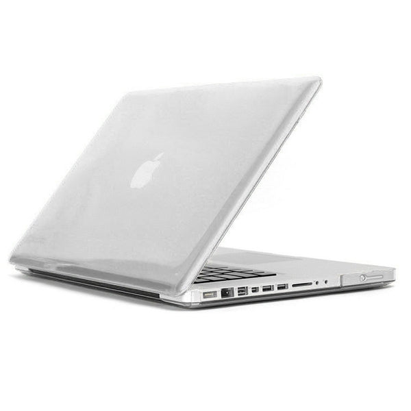 ENKAY for MacBook Pro 15.4 inch (US Version) / A1286 4 in 1 Crystal Hard Shell Plastic Protective Case with Screen Protector & Keyboard Guard & Anti-dust Plugs(White) - MacBook Pro Cases by ENKAY | Online Shopping UK | buy2fix