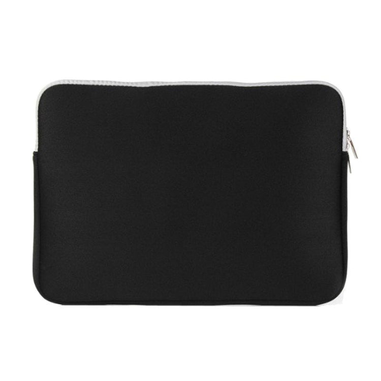 Double Pocket Zip Handbag Laptop Bag for Macbook Pro 15 inch(Black) - Protective Bags by buy2fix | Online Shopping UK | buy2fix