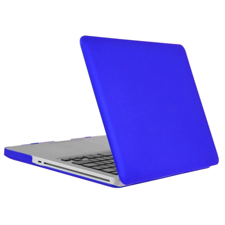 ENKAY for Macbook Pro 13.3 inch (US Version) / A1278 Hat-Prince 3 in 1 Frosted Hard Shell Plastic Protective Case with Keyboard Guard & Port Dust Plug(Dark Blue) - MacBook Pro Cases by ENKAY | Online Shopping UK | buy2fix