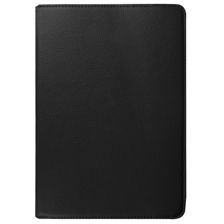 Litchi Texture Horizontal Flip Solid Color Leather Case with 360 Degrees Rotation Holder for Galaxy Tab S2 9.7 / T815(Black) - Other Galaxy Tab PC by buy2fix | Online Shopping UK | buy2fix