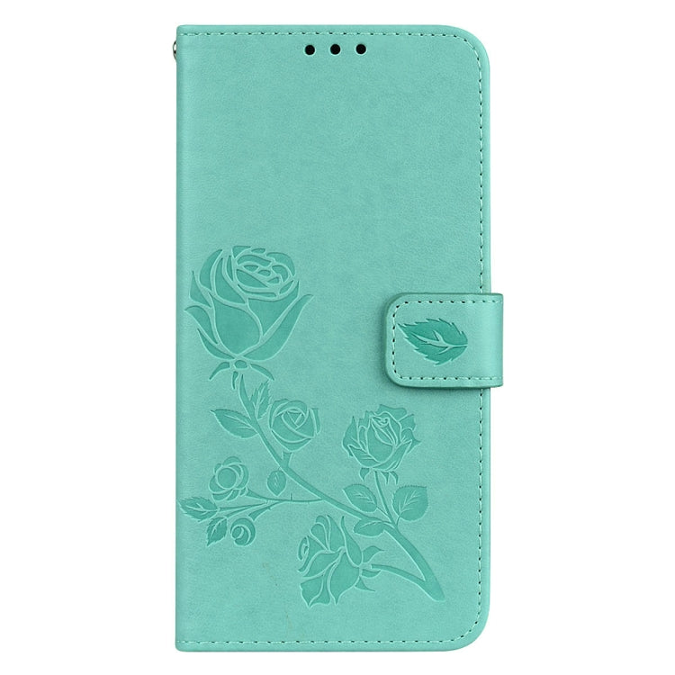 Rose Embossed Horizontal Flip Environmental PU Leather Case with Holder & Card Slots & Wallet for Galaxy S9+(Green) - Galaxy Phone Cases by buy2fix | Online Shopping UK | buy2fix