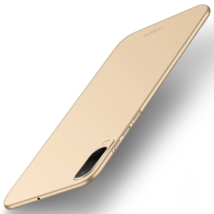 MOFI Frosted PC Ultra-thin Full Coverage Case for Galaxy A50 (Gold) - Galaxy Phone Cases by MOFI | Online Shopping UK | buy2fix