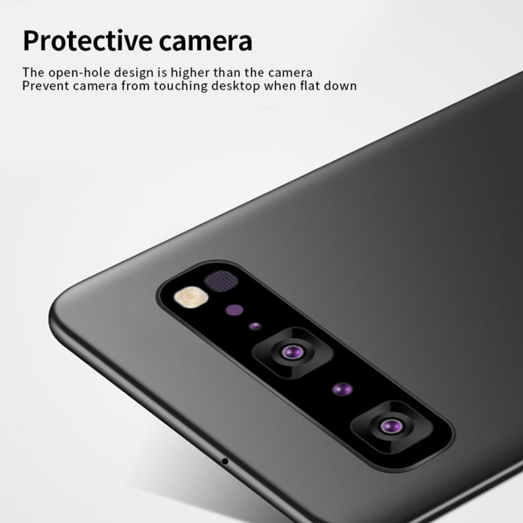 MOFI Frosted PC Ultra-thin Hard Case for Galaxy S10 5G (Black) - Galaxy Phone Cases by MOFI | Online Shopping UK | buy2fix