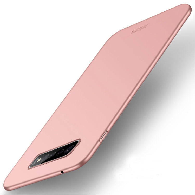 MOFI Frosted PC Ultra-thin Full Coverage Case for Galaxy S10 Plus (Rose Gold) - Galaxy Phone Cases by MOFI | Online Shopping UK | buy2fix