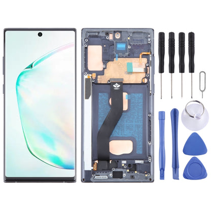 For Samsung Galaxy Note10+ SM-N975F TFT Material LCD Screen Digitizer Full Assembly with Frame, Not Supporting Fingerprint Identification (Black) - LCD Screen by buy2fix | Online Shopping UK | buy2fix