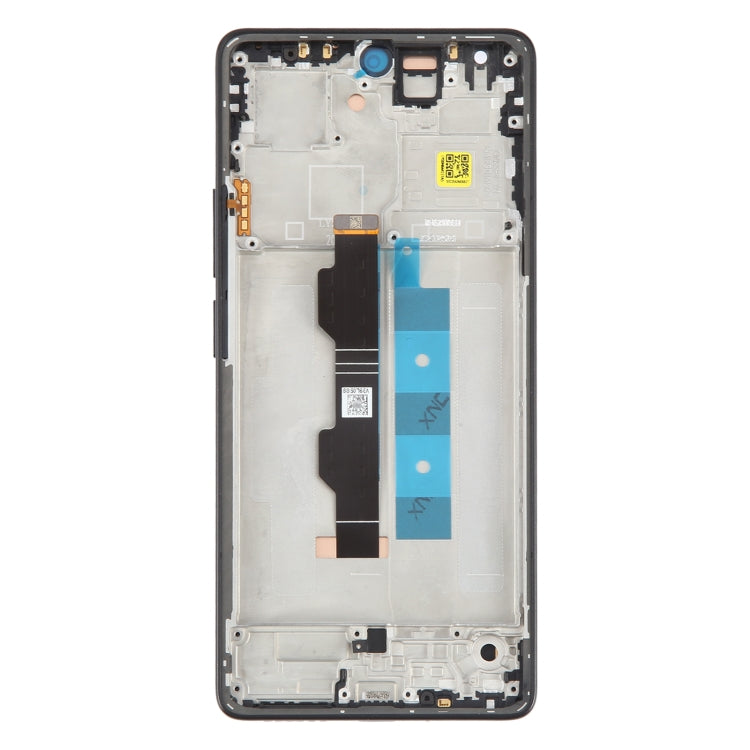 For Xiaomi Poco M6 Pro 4G Original AMOLED Material LCD Screen Digitizer Full Assembly with Frame (Black) - LCD Screen by buy2fix | Online Shopping UK | buy2fix