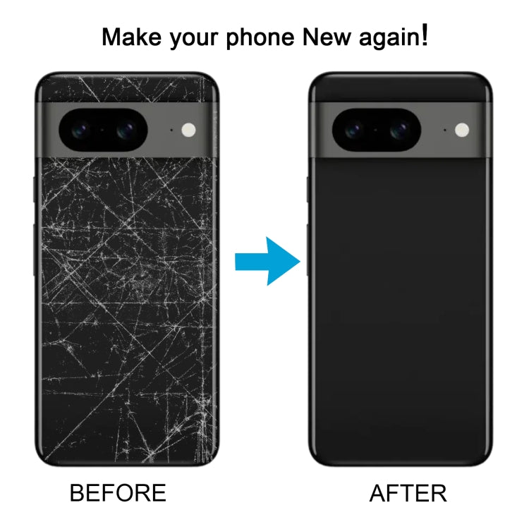 For Google Pixel 8a Original Battery Back Cover with Camera Lens Cover(Black) - Back Cover by buy2fix | Online Shopping UK | buy2fix