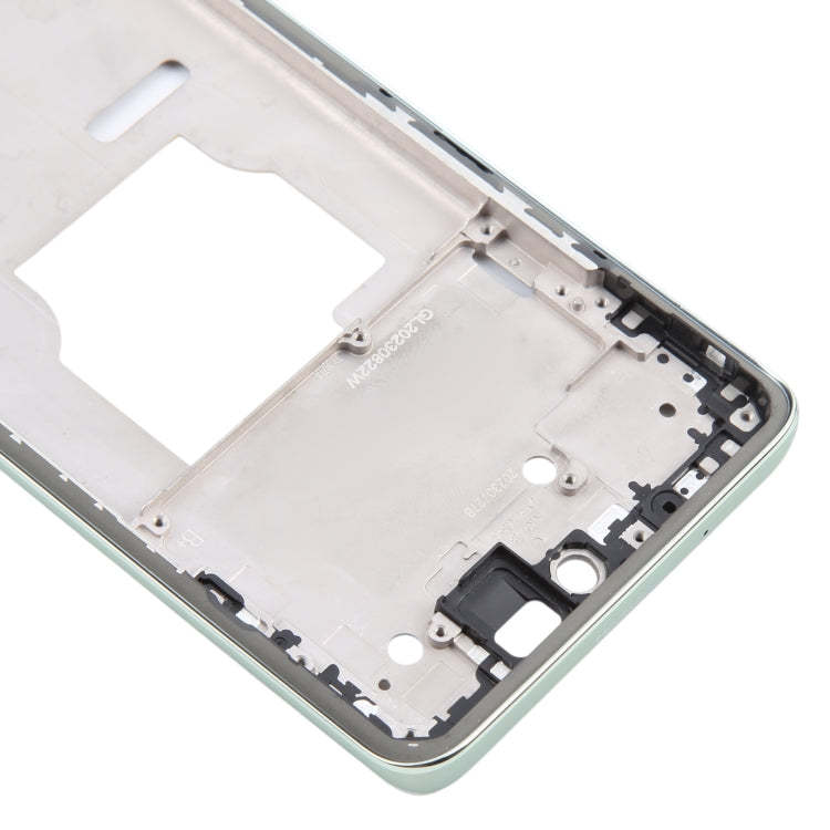 For Motorola Edge 40 Neo Original Front Housing LCD Frame Bezel Plate (Green) - Frame Bezel Plate by buy2fix | Online Shopping UK | buy2fix