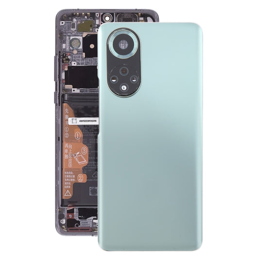 For Huawei Nova 9 Battery Back Cover with Camera Lens(Green) - Back Cover by buy2fix | Online Shopping UK | buy2fix