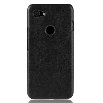 Shockproof Litchi Texture PC + PU Case for Google Pixel 3a XL(Black) - Google Cases by buy2fix | Online Shopping UK | buy2fix