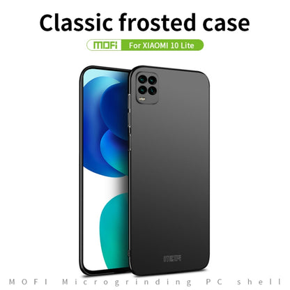 For Xiaomi Mi 10 Lite MOFI Frosted PC Ultra-thin Hard Case(Rose gold) - Xiaomi Cases by MOFI | Online Shopping UK | buy2fix