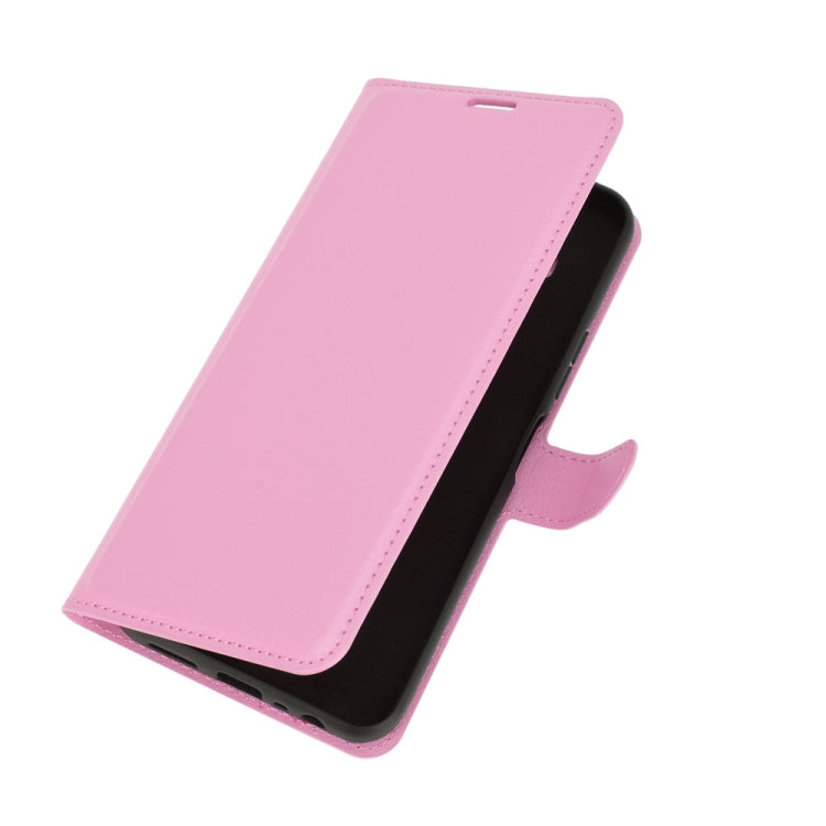 For Nokia 8.3 5G Litchi Texture Horizontal Flip Protective Case with Holder & Card Slots & Wallet(Pink) - Nokia Cases by buy2fix | Online Shopping UK | buy2fix