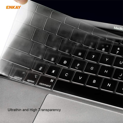 ENKAY 3 in 1 Matte Laptop Protective Case + EU Version TPU Keyboard Film + Anti-dust Plugs Set for MacBook Pro 16 inch A2141 (with Touch Bar)(Cyan) - MacBook Pro Cases by ENKAY | Online Shopping UK | buy2fix