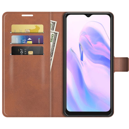 For Blackview A70 Retro Calf Pattern Buckle Horizontal Flip Leather Case with Holder & Card Slots & Wallet(Light Brown) - More Brand by buy2fix | Online Shopping UK | buy2fix