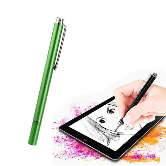AT-21 Mobile Phone Touch Screen Capacitive Pen Drawing Pen(Green) - Stylus Pen by buy2fix | Online Shopping UK | buy2fix
