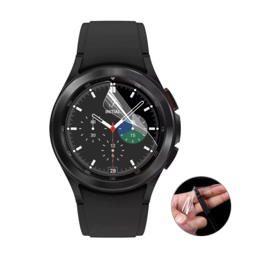 1 PCS For Samsung Galaxy Watch4 Classic 42mm ENKAY Hat-Prince Full Screen Coverage Without Warping Edge TPU Soft Film - Screen Protector by ENKAY | Online Shopping UK | buy2fix