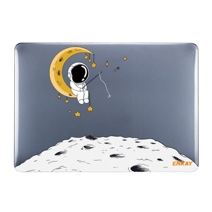 ENKAY Spaceman Pattern Laotop Protective Crystal Case for MacBook Pro 13.3 inch A1706 / A1708 / A1989 / A2159(Spaceman No.3) - MacBook Pro Cases by ENKAY | Online Shopping UK | buy2fix