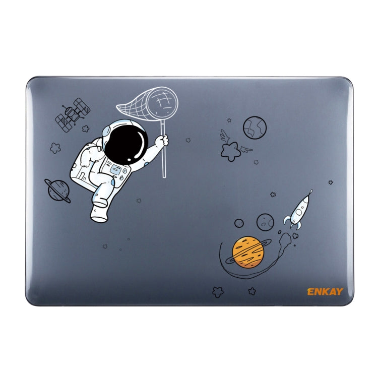 ENKAY Spaceman Pattern Laotop Protective Crystal Case for MacBook Pro 15.4 inch A1707 / A1990(Spaceman No.2) - MacBook Pro Cases by ENKAY | Online Shopping UK | buy2fix