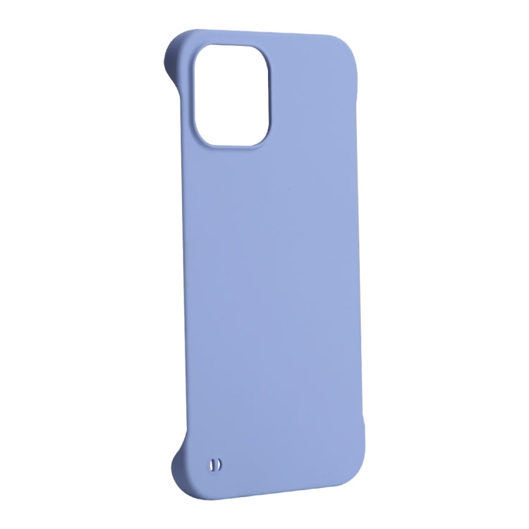 For iPhone 12 / 12 Pro ENKAY Matte Frameless Hard PC Case(Purple) - iPhone 12 / 12 Pro Cases by ENKAY | Online Shopping UK | buy2fix