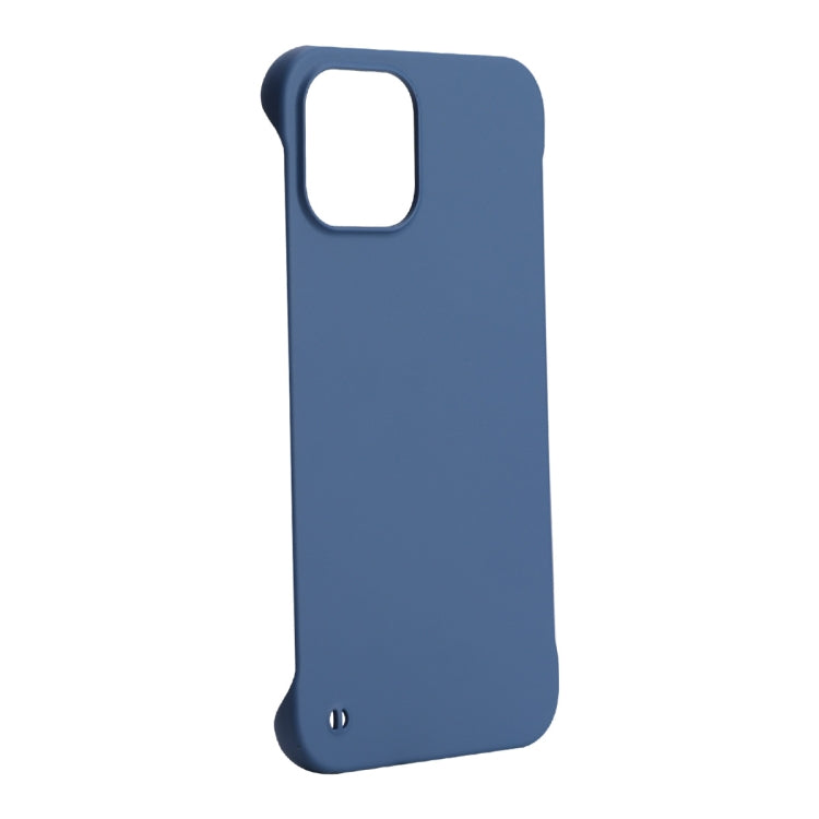 For iPhone 13 ENKAY Matte Frameless PC Phone Case(Dark Blue) - iPhone 13 Cases by ENKAY | Online Shopping UK | buy2fix