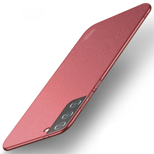 For Samsung Galaxy S21 5G MOFI Fandun Series Frosted Ultra-thin PC Hard Phone Case(Red) - Galaxy S21 5G Cases by MOFI | Online Shopping UK | buy2fix