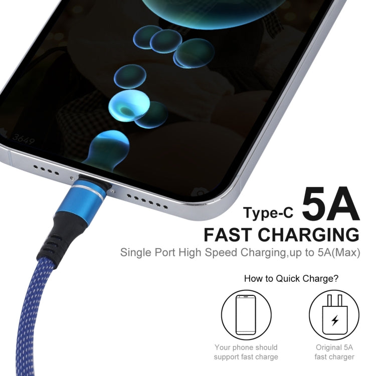 ENKAY ENK-CB121 1.5m 3 in 1 USB 3.0 to Type-C / 8 Pin / Micro USB 5A Fast Charging Cable(Black+Red) - Multifunction Cable by ENKAY | Online Shopping UK | buy2fix