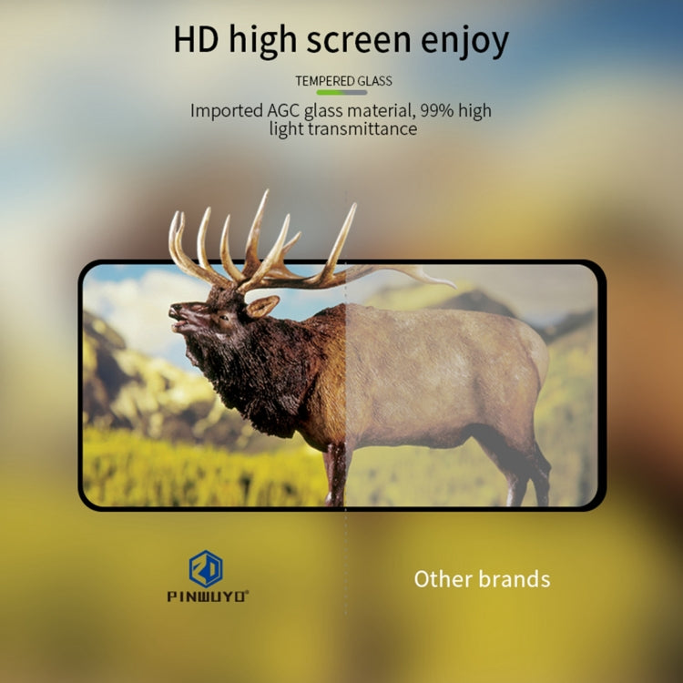 For Xiaomi Redmi Note 11T Pro PINWUYO 9H 2.5D Full Screen Tempered Glass Film(Black) -  by PINWUYO | Online Shopping UK | buy2fix