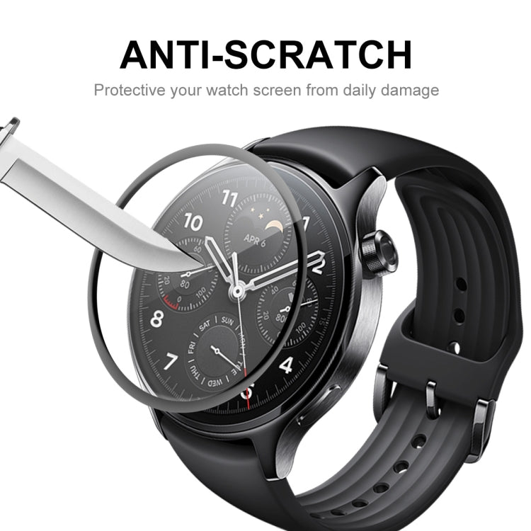 5 PCS For Xiaomi Watch S1 Pro ENKAY 3D Full Coverage Screen Protector Film - Screen Protector by ENKAY | Online Shopping UK | buy2fix