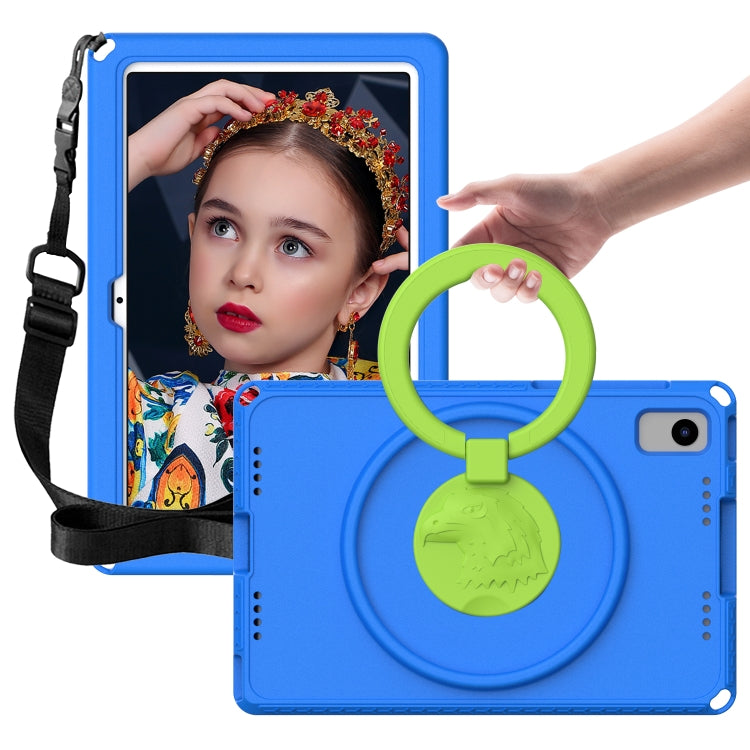 For Samsung Galaxy Tab S6 Lite 2024 EVA Hybrid PC Shockproof Tablet Case with Frame(Blue) - Other Galaxy Tab PC by buy2fix | Online Shopping UK | buy2fix